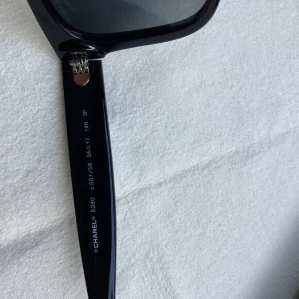 CHANEL Black Square 5380 Polarized Sunglasses - Picture 14 of 16